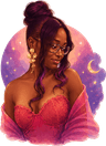 Latrice, illustrated portrait